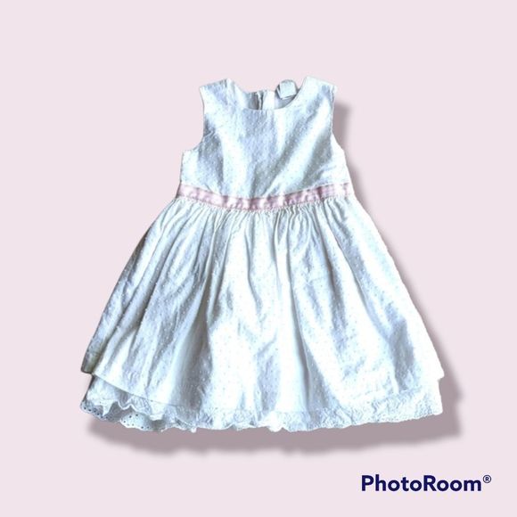GAP Other - Toddler Girls White Cotton Dress Baby Gap 18-24 Months